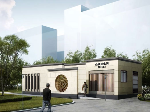 斗门豪华组装型移动厕所